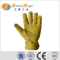 safety gloves mechanical gloves leather working gloves